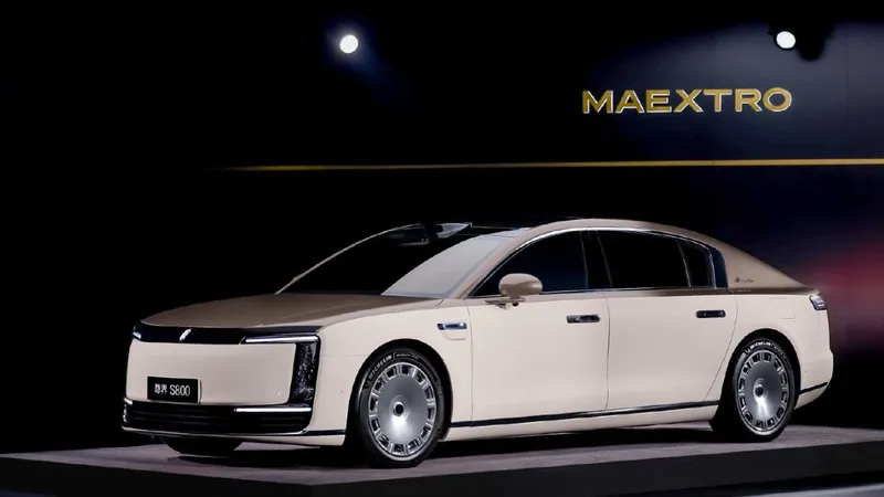 Marca de celular cria clone elétrico de sedan de luxo da Mercedes-Benz