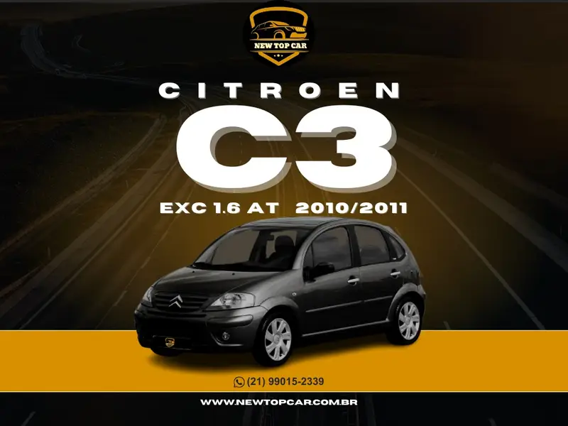 Citroën C3 Exclusive 1.6 VTI 120 (Flex) (Aut)
