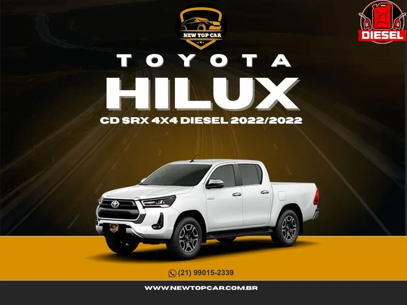 Toyota Hilux Cabine Dupla SRX 2.8 TDI CD 4x4 (Aut)
