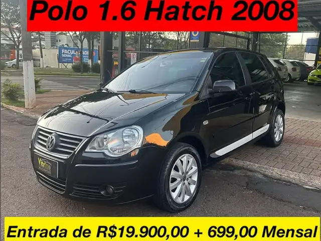 Carro Volkswagen Polo 2009 Hatch. 1.6 8V E-Flex (Flex)