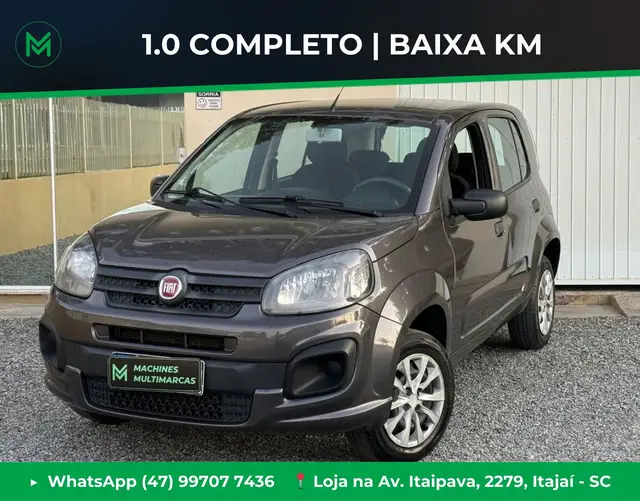 Carro Fiat Uno 2021 Attractive 1.0