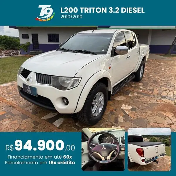 Carro Mitsubishi L200 Triton Sport 2010 L 200 Triton HPE 4x4 3.2 (cab. dupla)