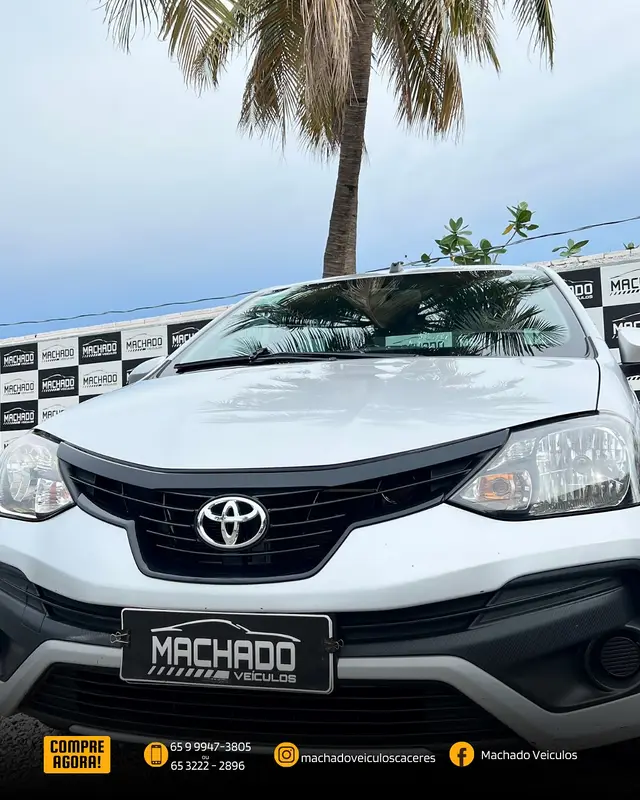 Carro Toyota Etios Sedan 2019 X Plus 1.5 (Flex)