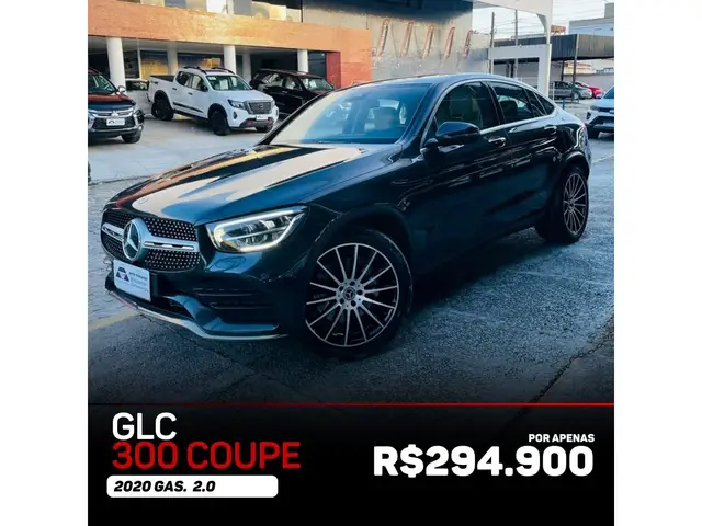 Carro Mercedes-Benz GLC 300  2020 Coupé 2.0 Turbo 4MATIC (Aut)