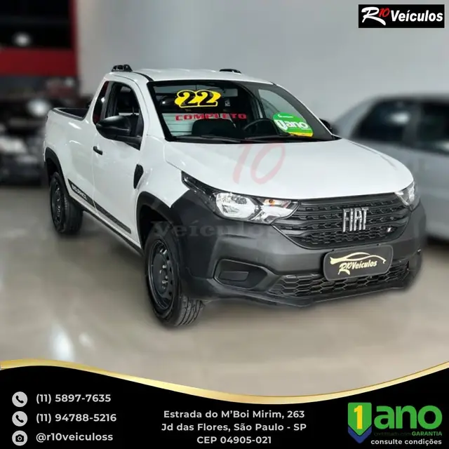 Carro Fiat Strada 2022 Endurance 1.4 CS