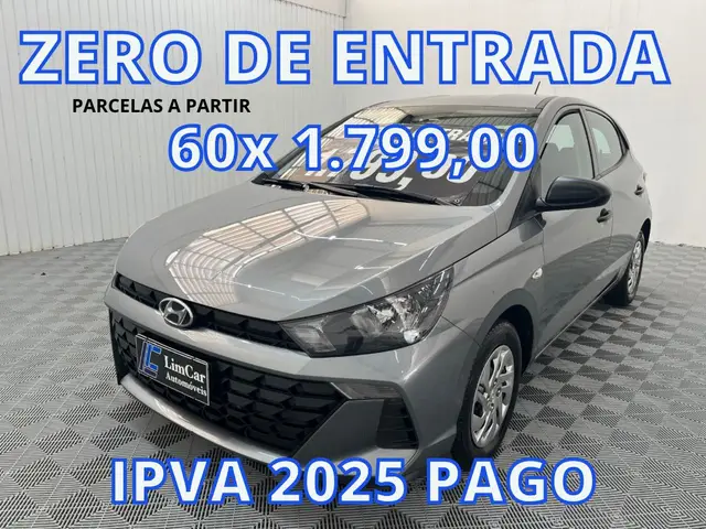 Carro Hyundai HB20 2024 Sense 1.0 (Mec.)