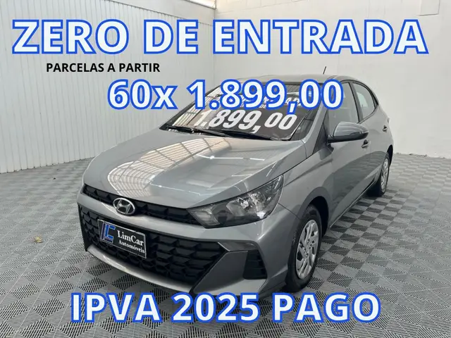 Carro Hyundai HB20 2024 Comfort Plus 1.0 (Mec.)