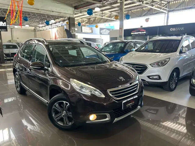 Carro Peugeot 2008 2017 Griffe 1.6 16V (Aut) (Flex)