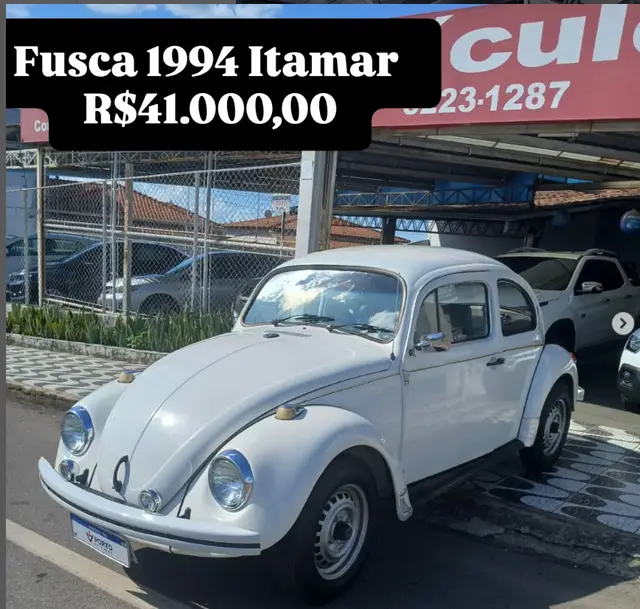 Carro Volkswagen Fusca 1994 1600