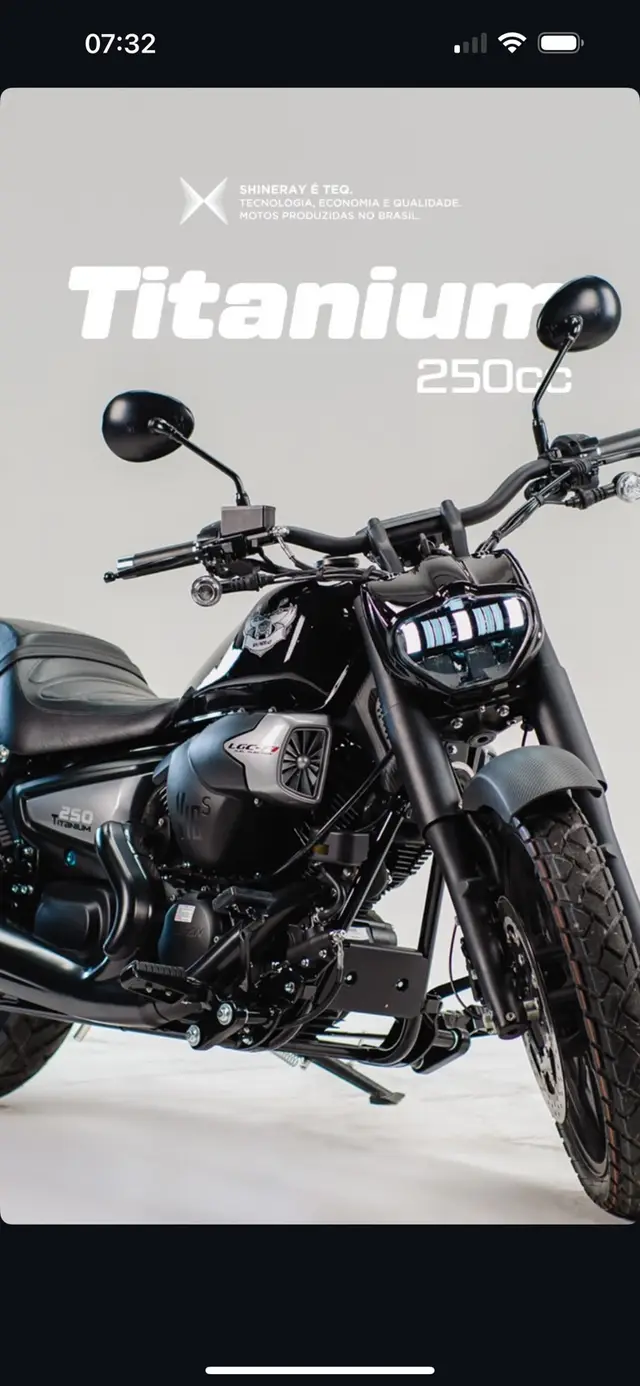 Moto Shineray Titanium 250 2025 EFI