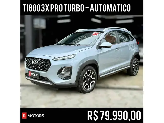 Carro CAOA Chery Tiggo 3X 2022 Pro 1.0 Turbo (Aut)