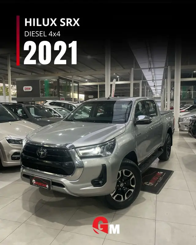 Carro Toyota Hilux Cabine Dupla 2021 SRX 2.8 TDI CD 4x4 (Aut)