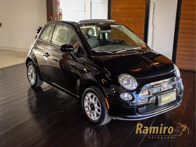 Carro Fiat 500 2015 Cabrio 1.4 Evo (Flex)