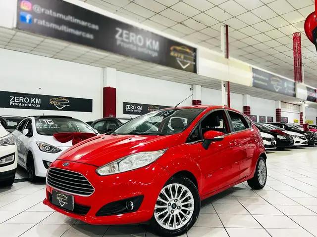 Carro Ford New Fiesta Hatch 2014 New Fiesta Titanium 1.6 16V