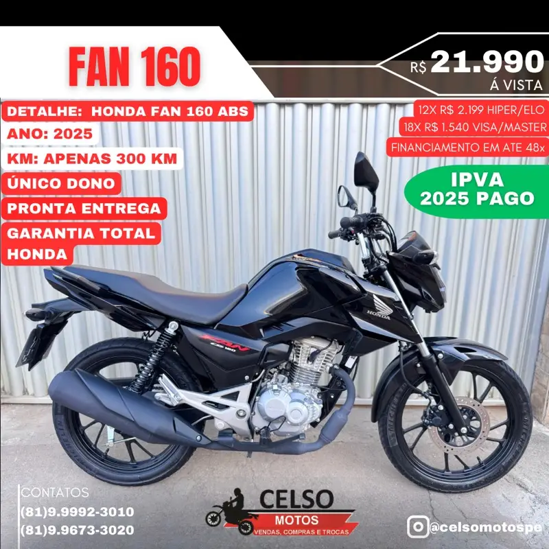 Honda CG 160 Fan