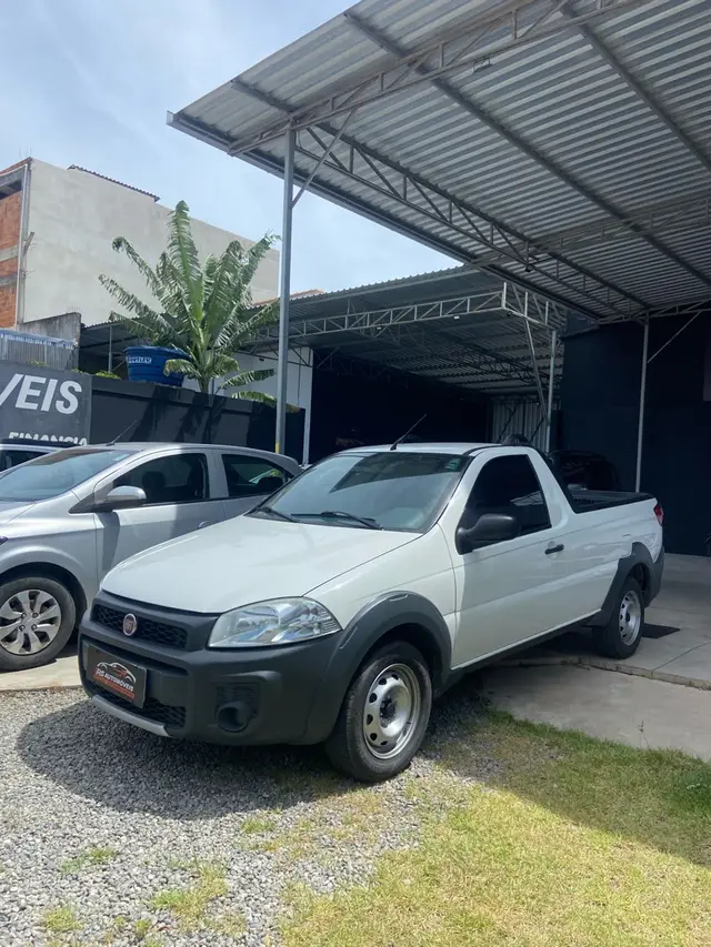 Carro Fiat Strada 2019 Hard Working 1.4 (Flex) (Cabine Simples)