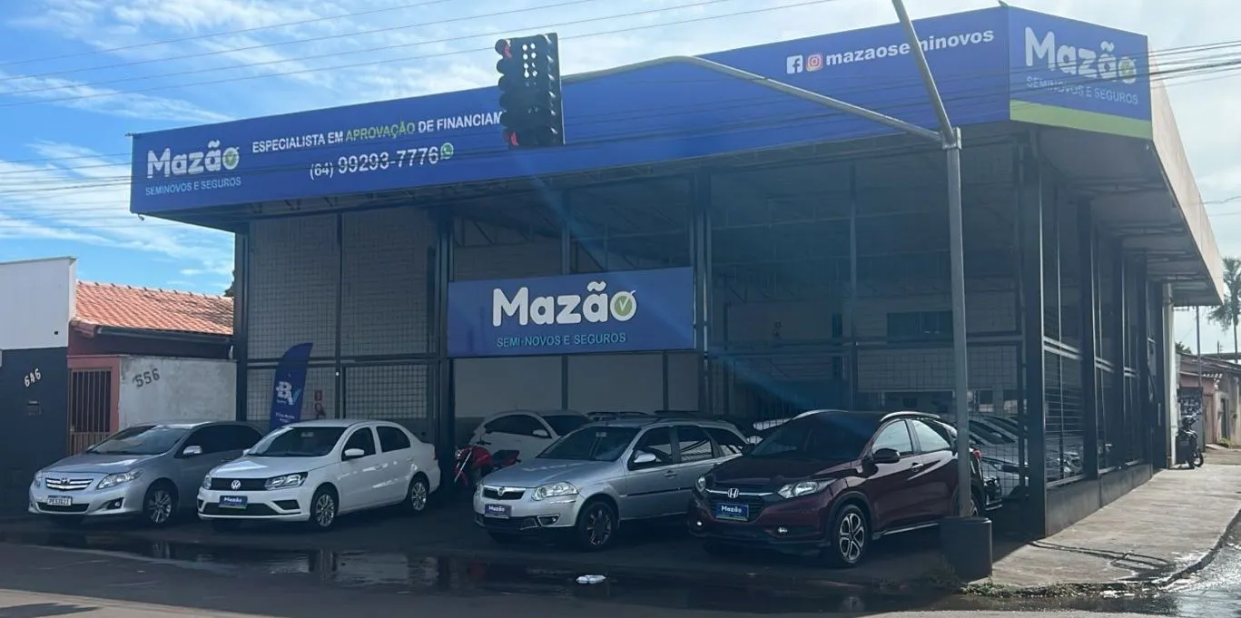 Fachada da loja Veículos à venda em Mazão Seminovos e Seguros - Itumbiara - GO | Mobiauto