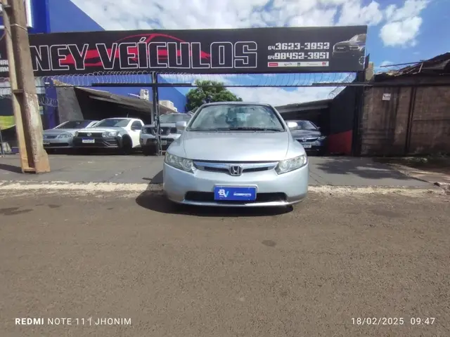 Carro Honda Civic 2008 New  LXS 1.8