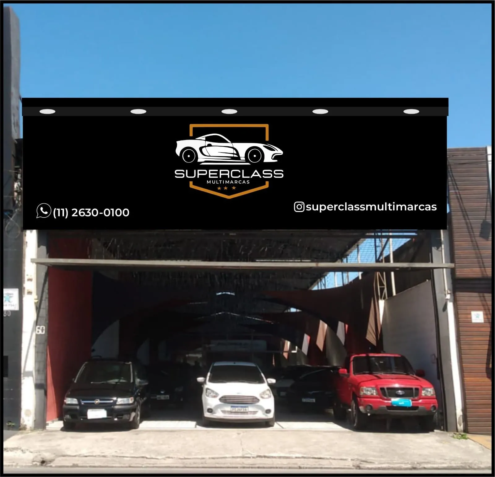 Fachada da loja Super Class Multimarcas LTDA - Suzano - SP