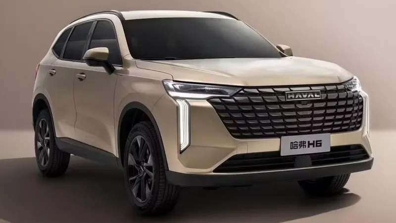 Novo GWM Haval H6 2026 é registrado e já tem data para chegar