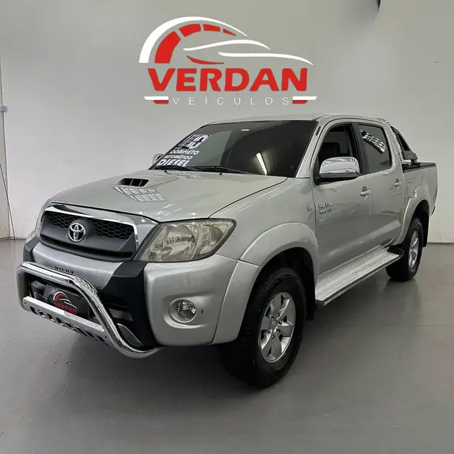 Carro Toyota Hilux Cabine Dupla 2010 Hilux SRV 4X4 3.0 (cab dupla) (aut)
