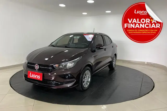 Carro Fiat Cronos 2019 1.3 Drive Firefly (Flex)