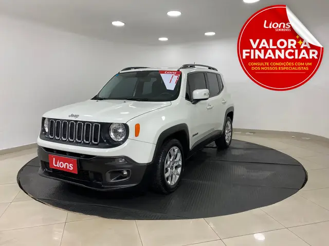 Carro Jeep Renegade 2017 Longitude 1.8 4x2 (Aut) (Flex)