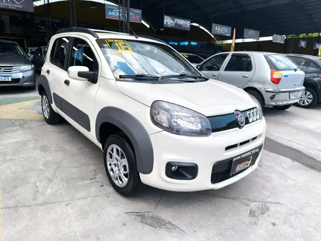 Carro Fiat Uno 2016 Way 1.4 8V (Flex) 4p