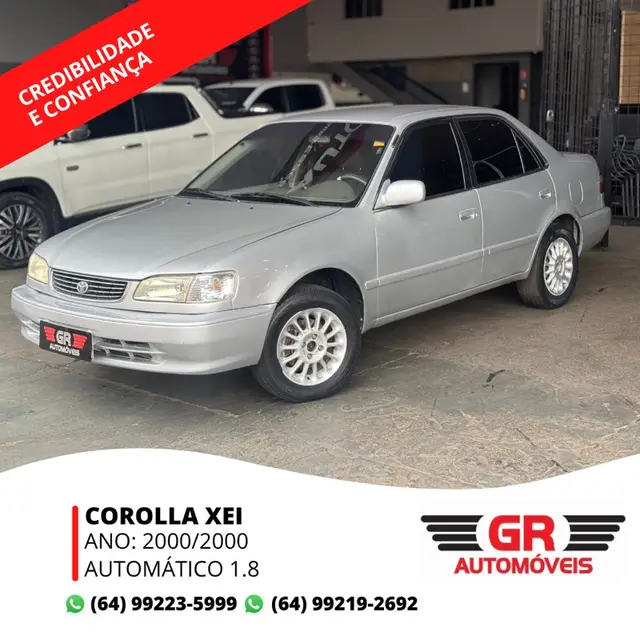 Carro Toyota Corolla 2000 Sedan XEi 1.8 16V (aut)