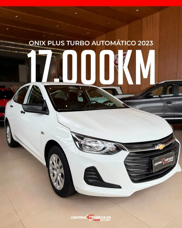 Carro Chevrolet Onix Plus 2023 1.0 Turbo (Aut.)