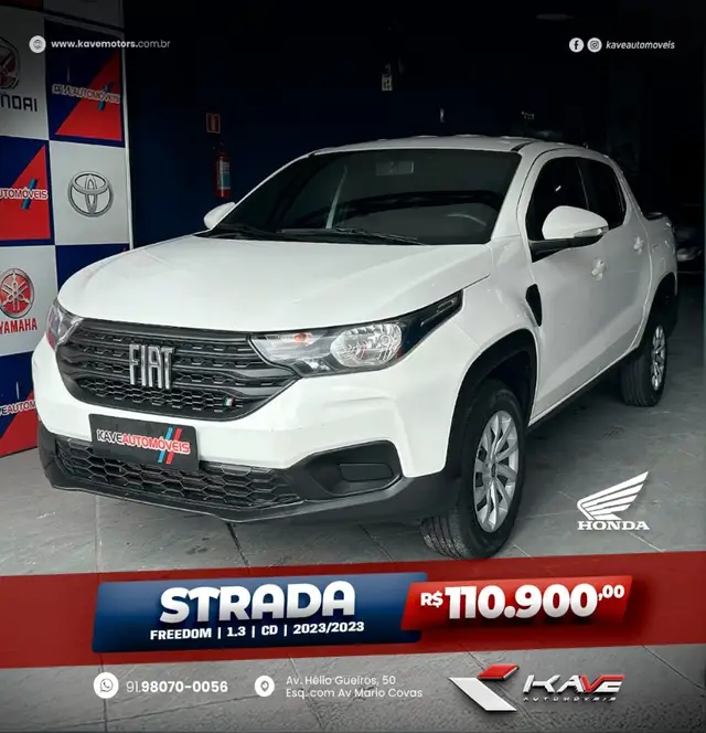 Carro Fiat Strada 2023 Freedom 1.3 CD (Flex)