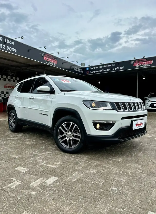 Carro Jeep Compass 2019 2.0 Sport 4x2 (Aut) (Flex)