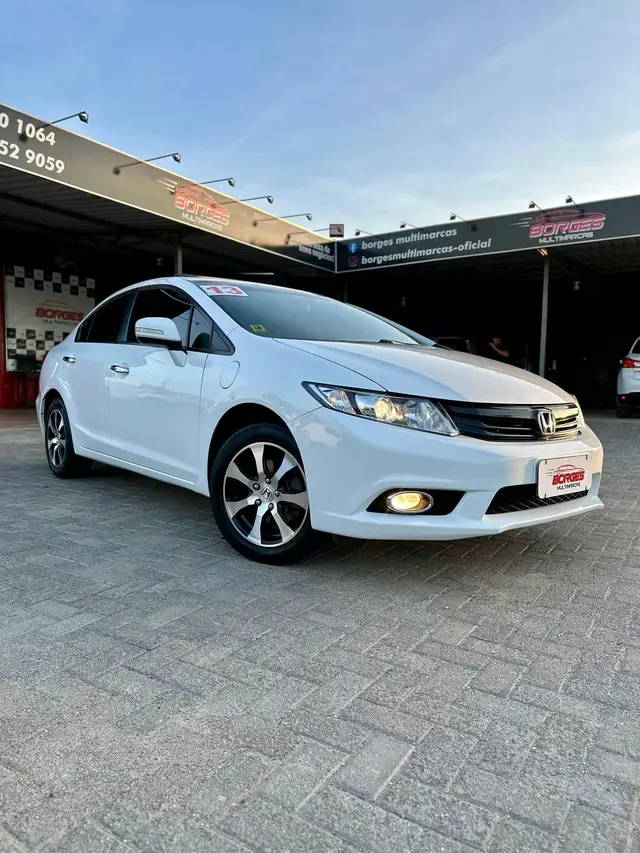 Carro Honda Civic 2013 New  EXS 1.8 16V i-VTEC (Aut) (Flex)