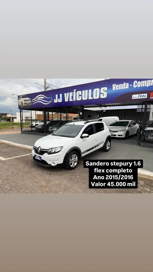 Carro Renault Sandero Stepway 2016 1.6 8V (Flex)