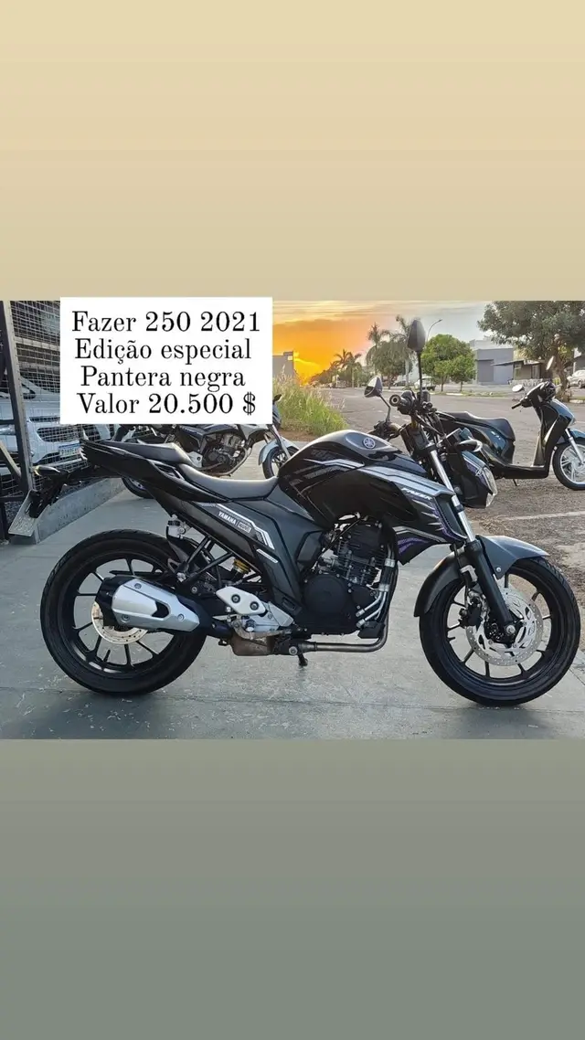 Carro Yamaha YS 250 Fazer 2021 ABS
