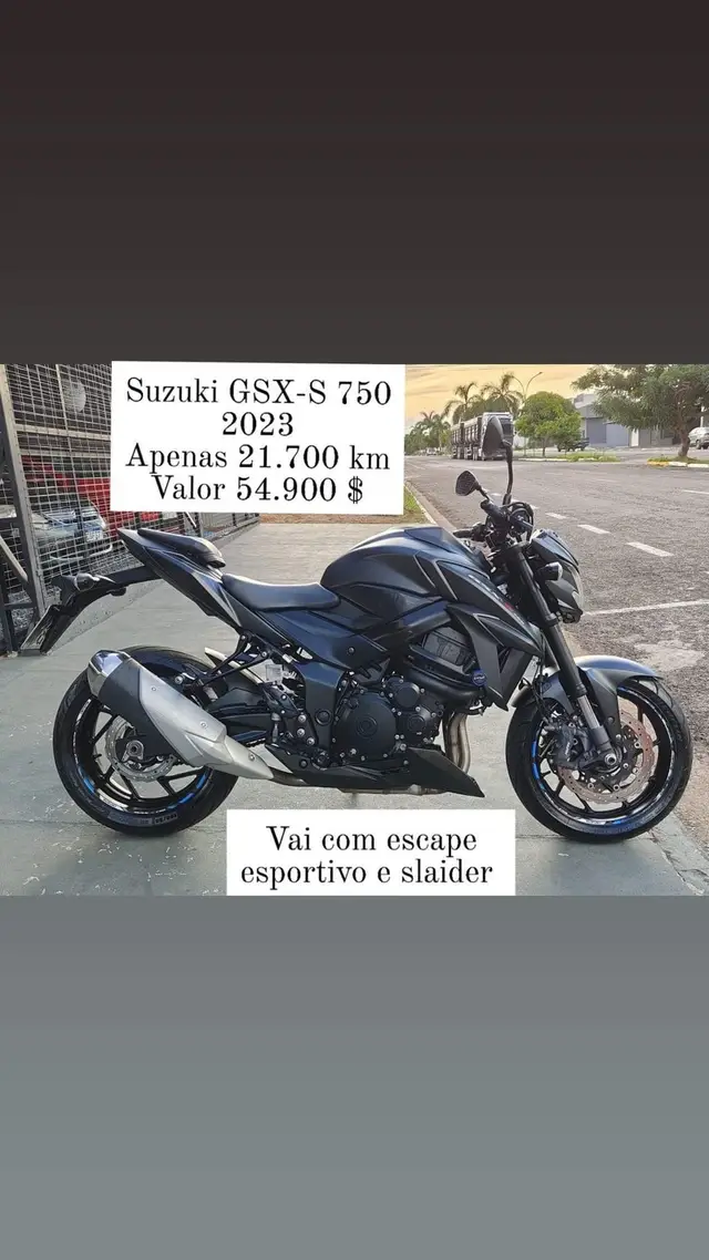 Carro Suzuki GSX-S 750 2023 GSX-S750