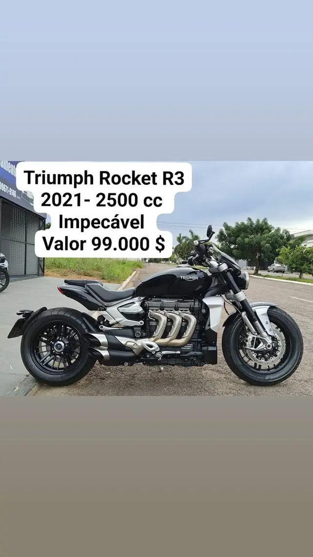 Carro Triumph Rocket 3 2021 III R 2500cc