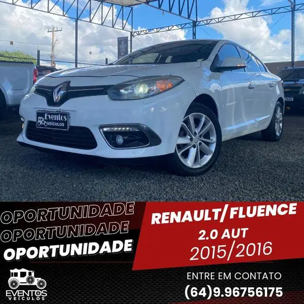 Carro Renault Fluence 2016 2.0 16V Privilege X-Tronic (Flex)