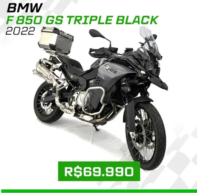 Carro BMW F 850 GS 2022 Adventure Premium 40 Anos