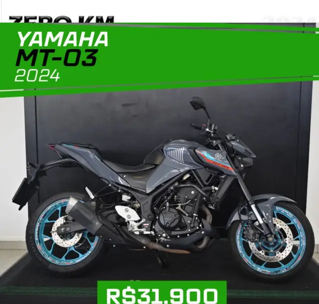 Carro Yamaha MT-03 2024 ABS