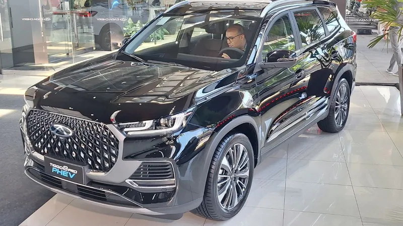Caoa Chery Tiggo 8 Pro PHEV 2025: Detalhes do SUV em 25 fotos exclusivas