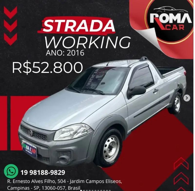 Fiat Strada Working Celeb.1.4 Fire Flex 8V CD