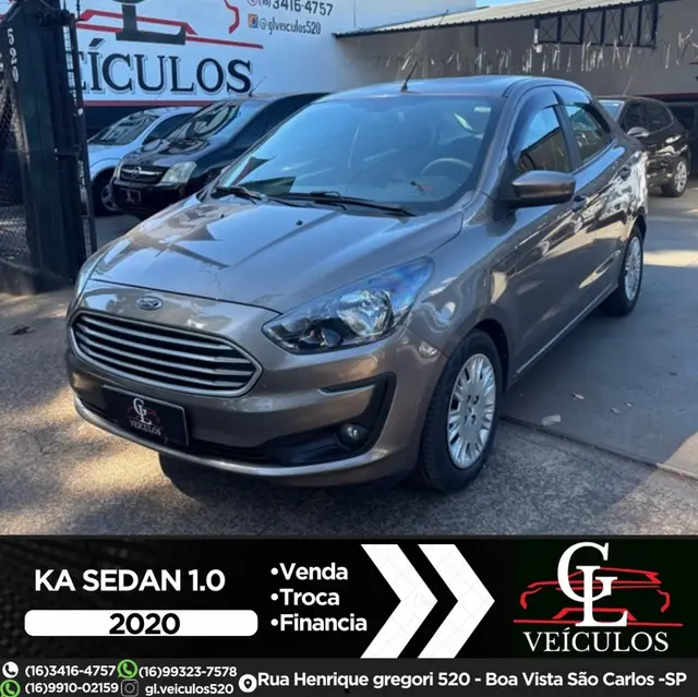 Carro Ford Ka Sedan 2020 SE Plus 1.0 (Flex)