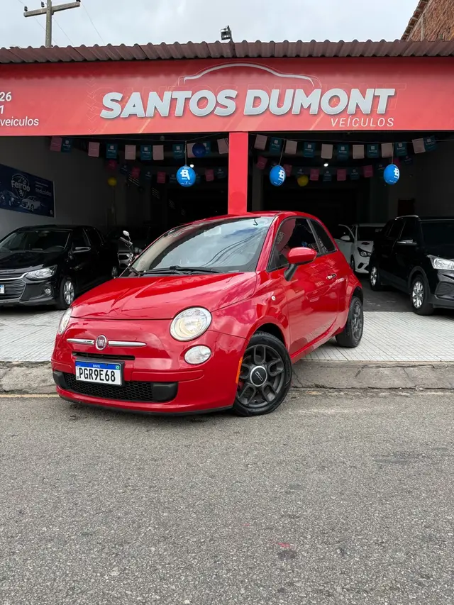 Carro Fiat 500 2013 Cult Dualogic 1.4 8V