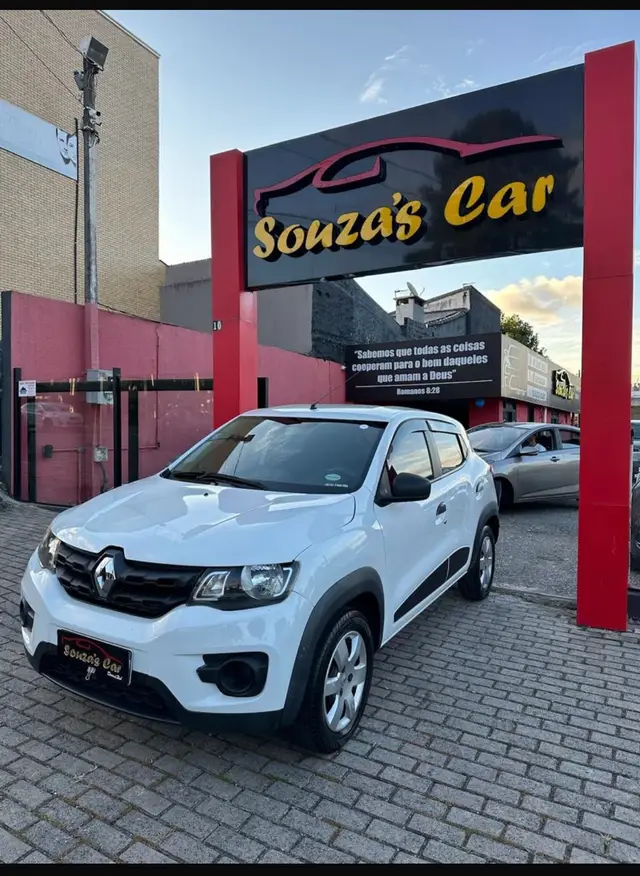 Carro Renault Kwid 2018 Zen 1.0 12v SCe (Flex)