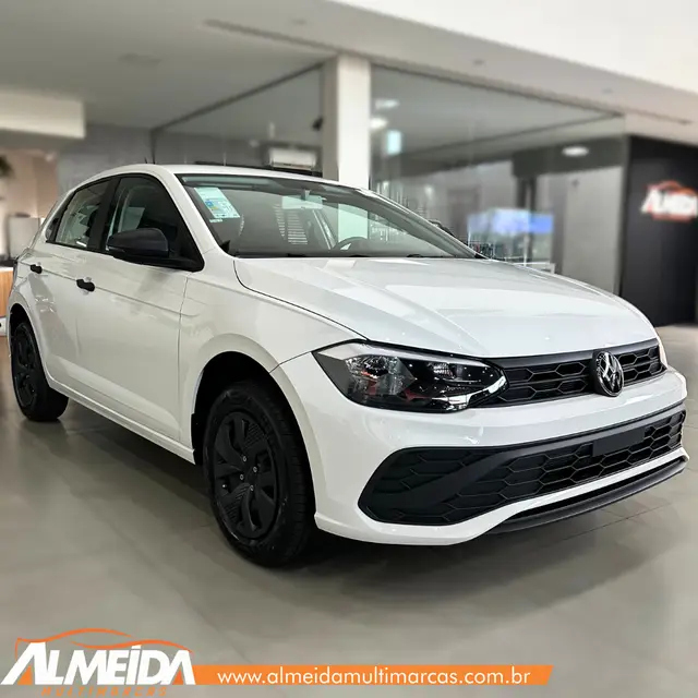 Carro Volkswagen Polo 2025 Track 1.0 Flex 12V 5p