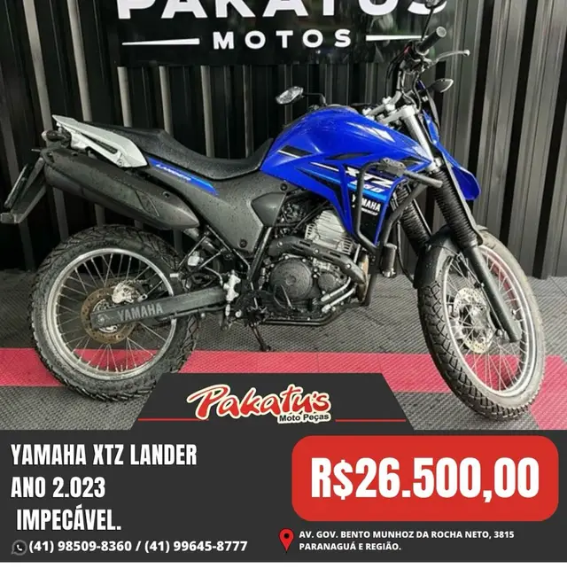 Moto Yamaha XTZ 250 Lander 2023 ABS