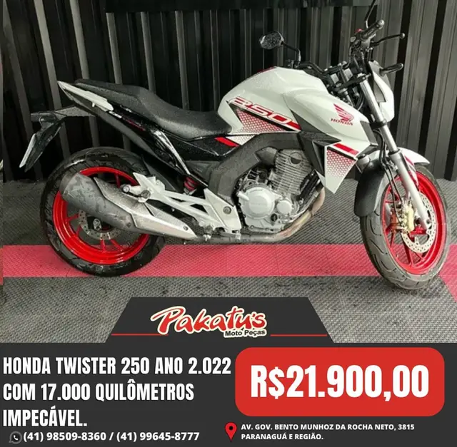Moto Honda CB 250F Twister 2022 250F (ABS)