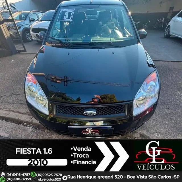 Carro Ford Fiesta Hatch 2010 1.6 (Flex)