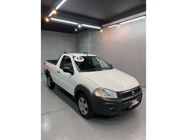 Carro Fiat Strada 2018 Hard Working 1.4 (Flex) (Cabine Simples)